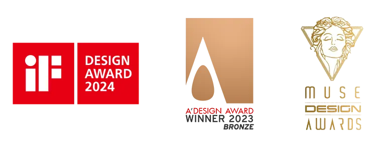 2024 iF Design / 2023‧A'Design Award / 2023 美國 Muse Design Awards 金獎